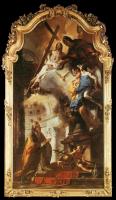 Tiepolo, Giovanni Battista - Pope St Clement Adoring the Trinity
